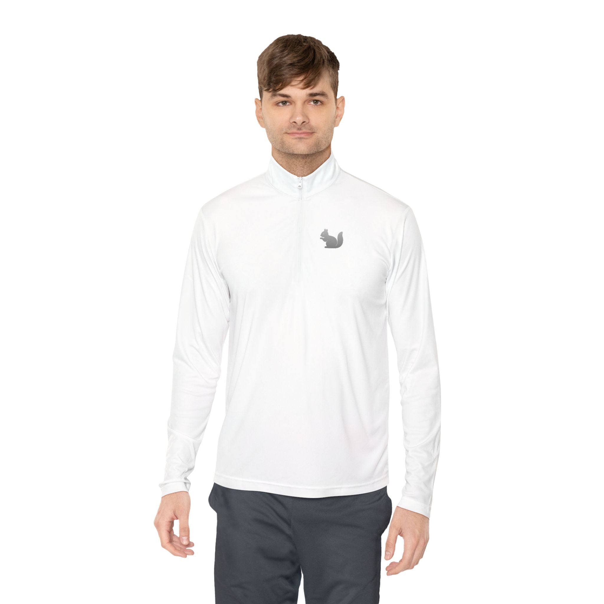 Man Quarter-Zip Pullover